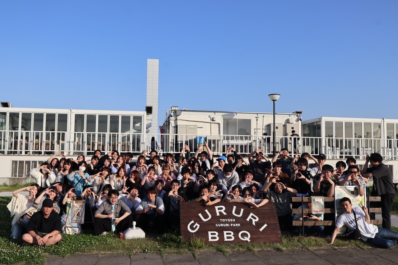 BBQの風景